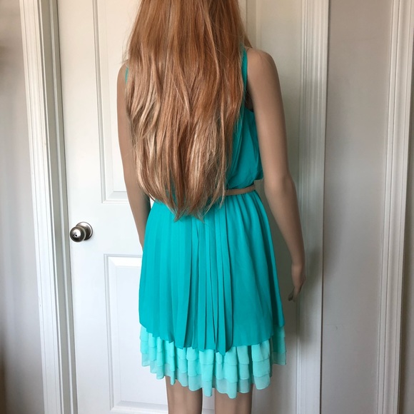 👗👗NWT Jessica Simpson Pleated Dress XS👗👗 - Picture 5 of 8